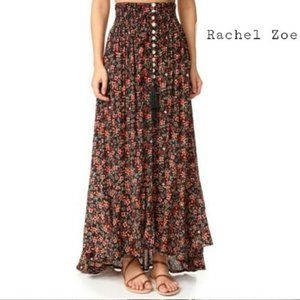 NWT RACHEL ZOE Floral Midi Skirt